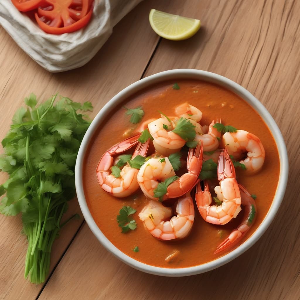Cari aux crevettes / Shrimp Curry